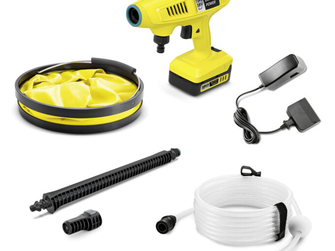 Ruční tlaková myčka KHB 4-18 Plus Battery Set